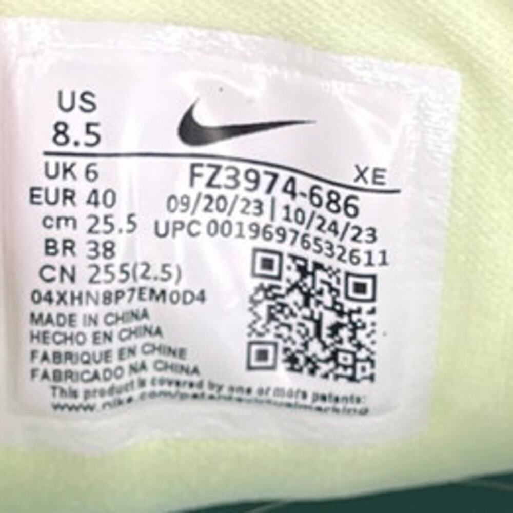 Womens Nike Vomero 17 FZ3974-686 Mesh Athletic Sneaker Shoes SZ 8.5 Pink Running - Picture 6 of 6